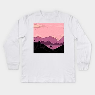 Landscape Kids Long Sleeve T-Shirt